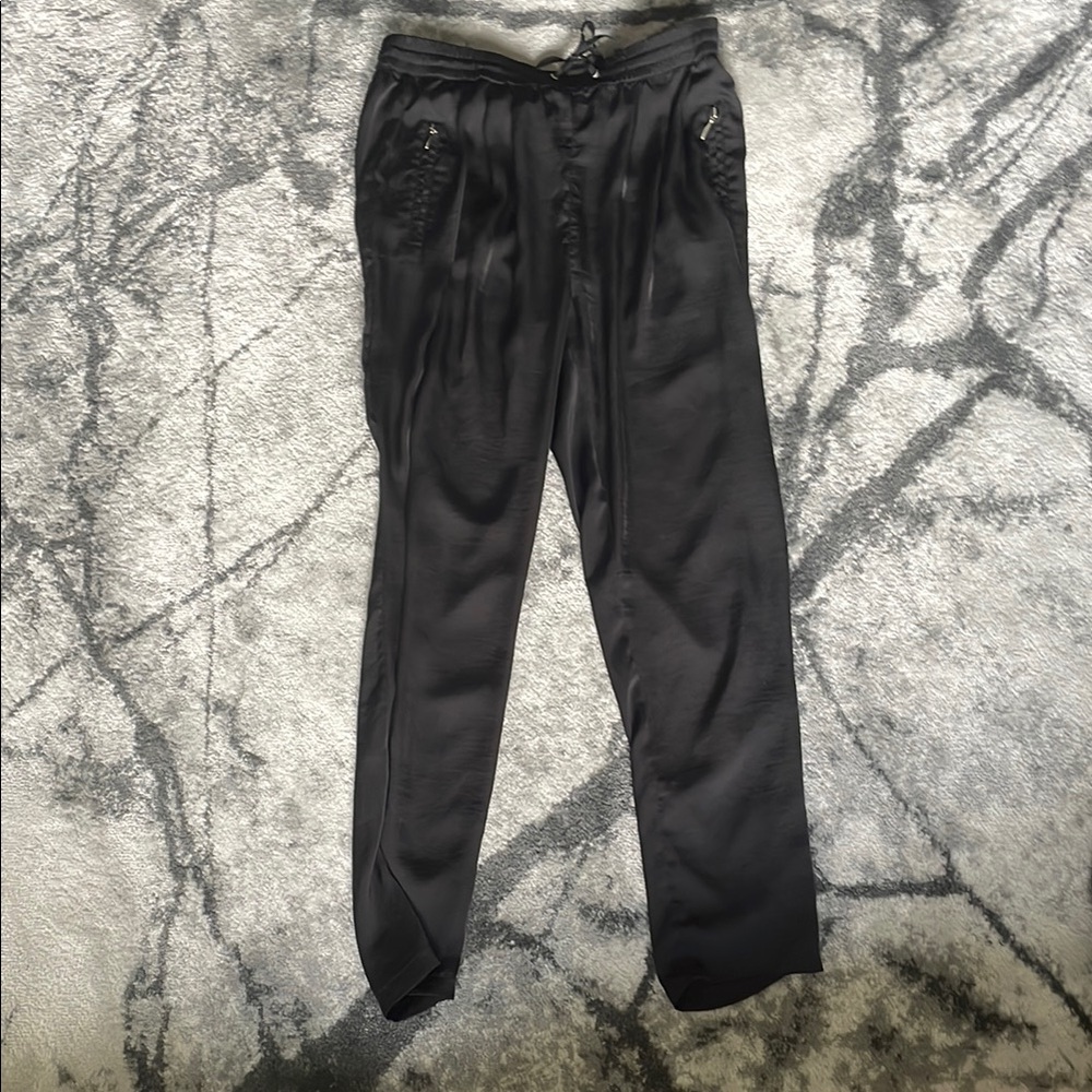 PAIGE Black Jogger Sweatpants
